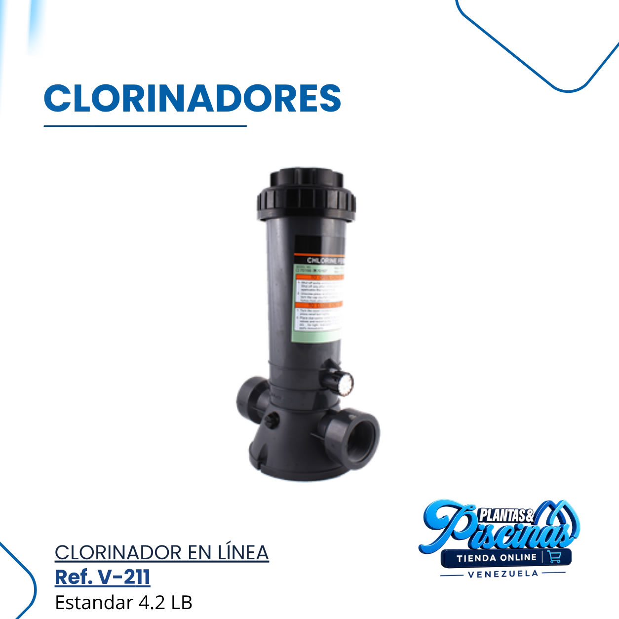 Clorinador en Línea V-211