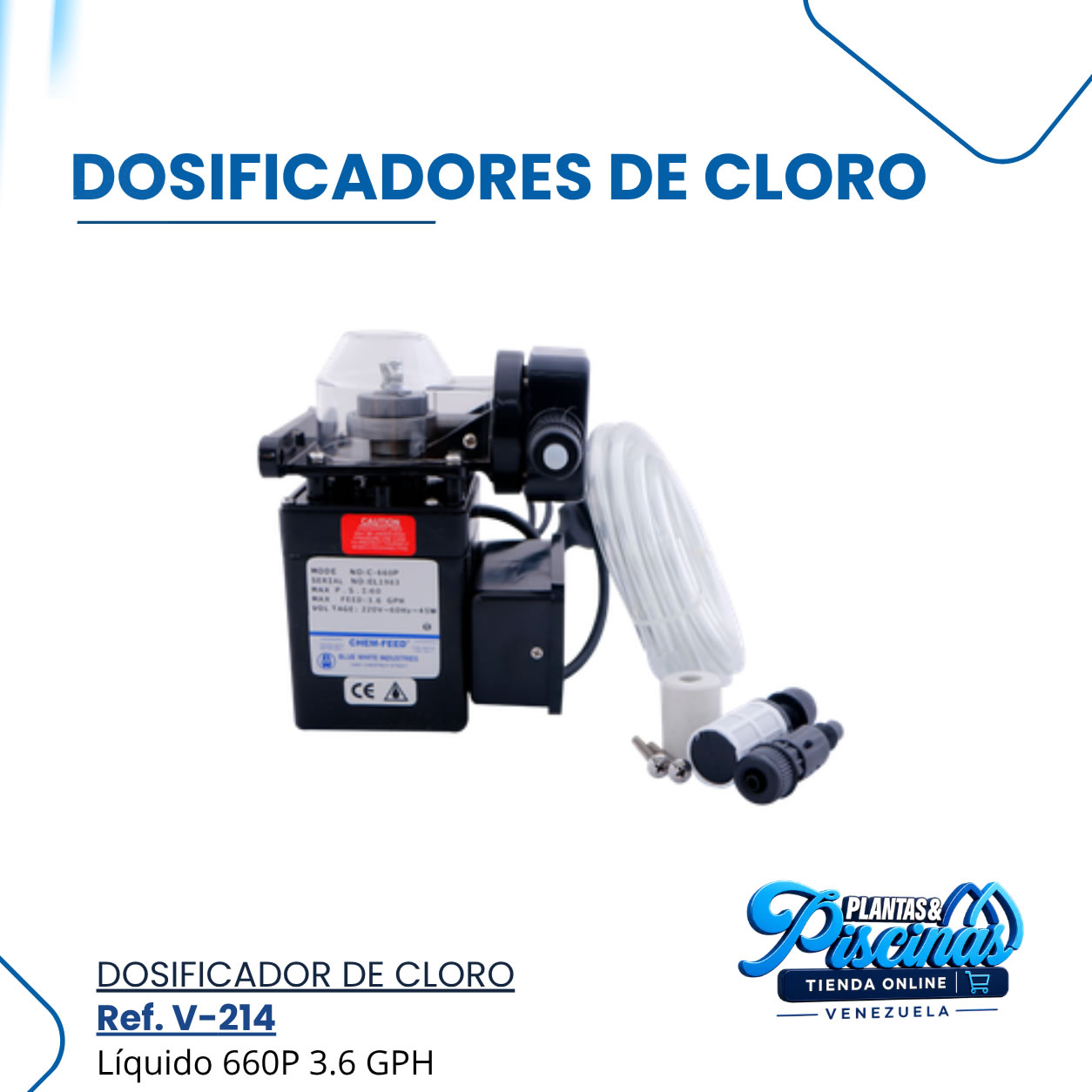 Dosificadores de Cloro V-214