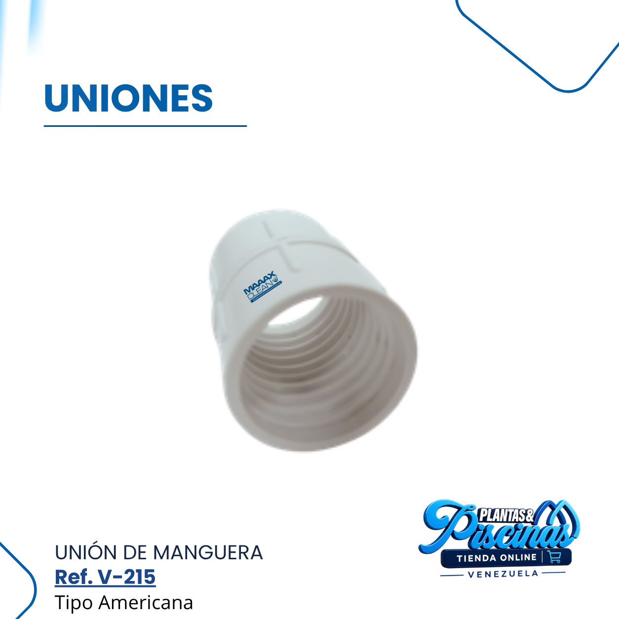 Uniones Terminal Manguera V-215