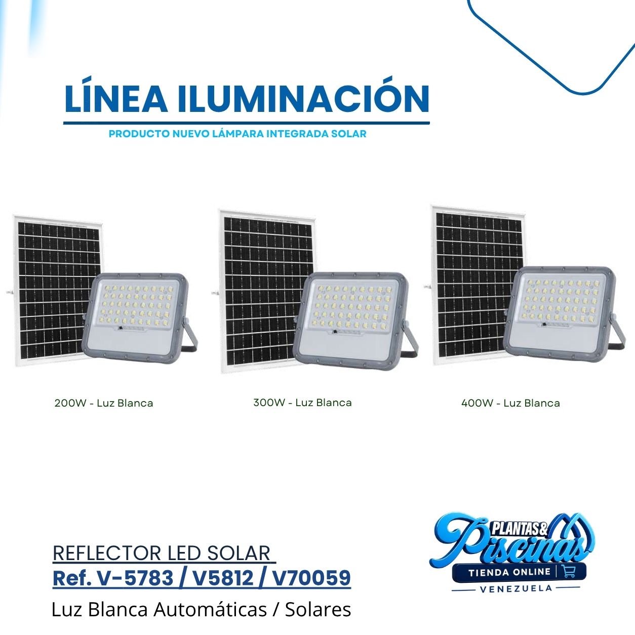 Reflector Solar Led V-5783 V-5812 V-70059