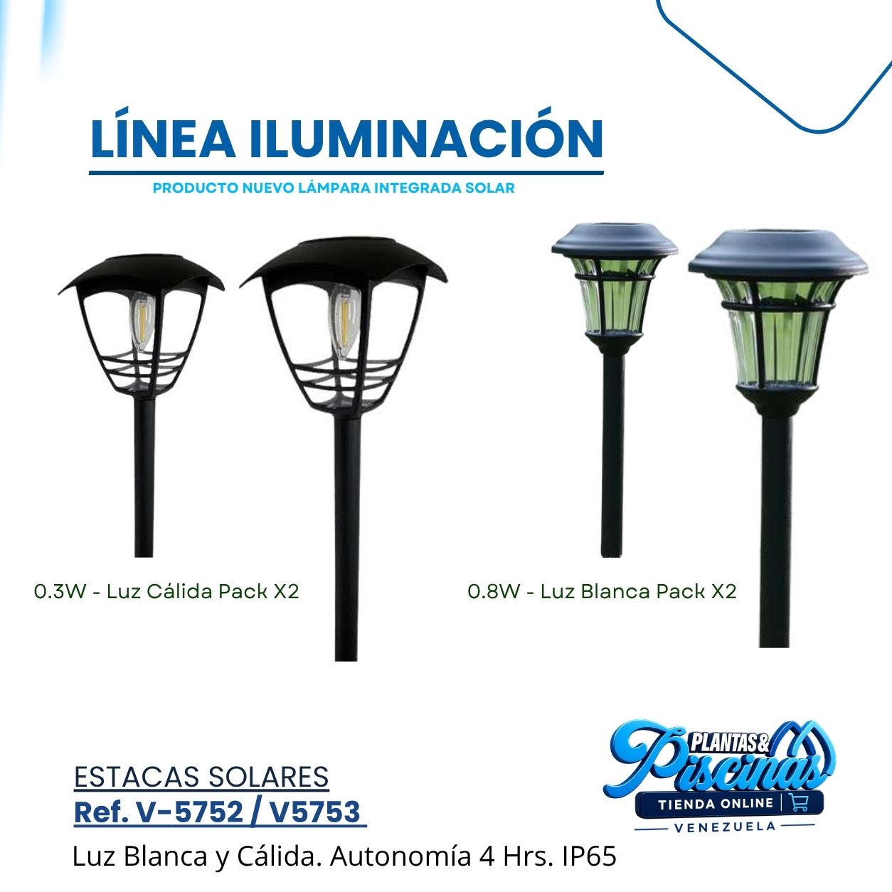 Estacas Solares V-5752 V-5753