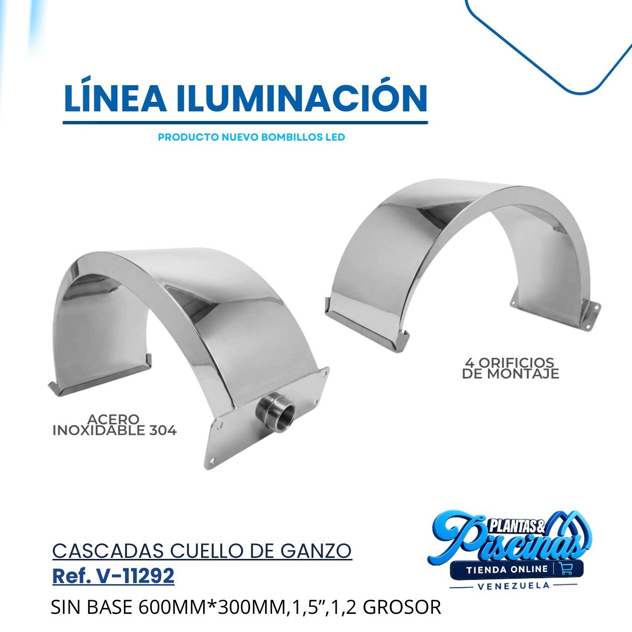 Cascadas Cuello de Ganso V-11292