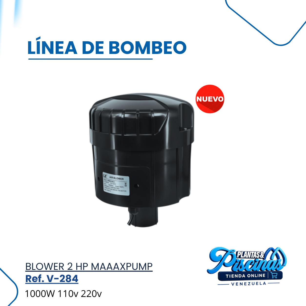 Blower 2Hp Maaaxpump V-284