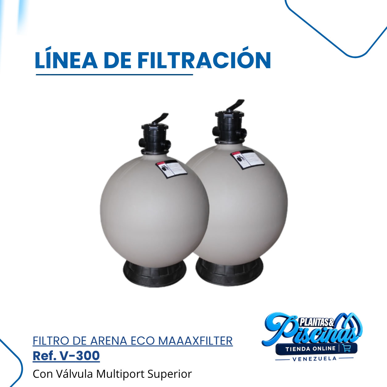 Filtro de Arena Eco Maaaxfilter V-300