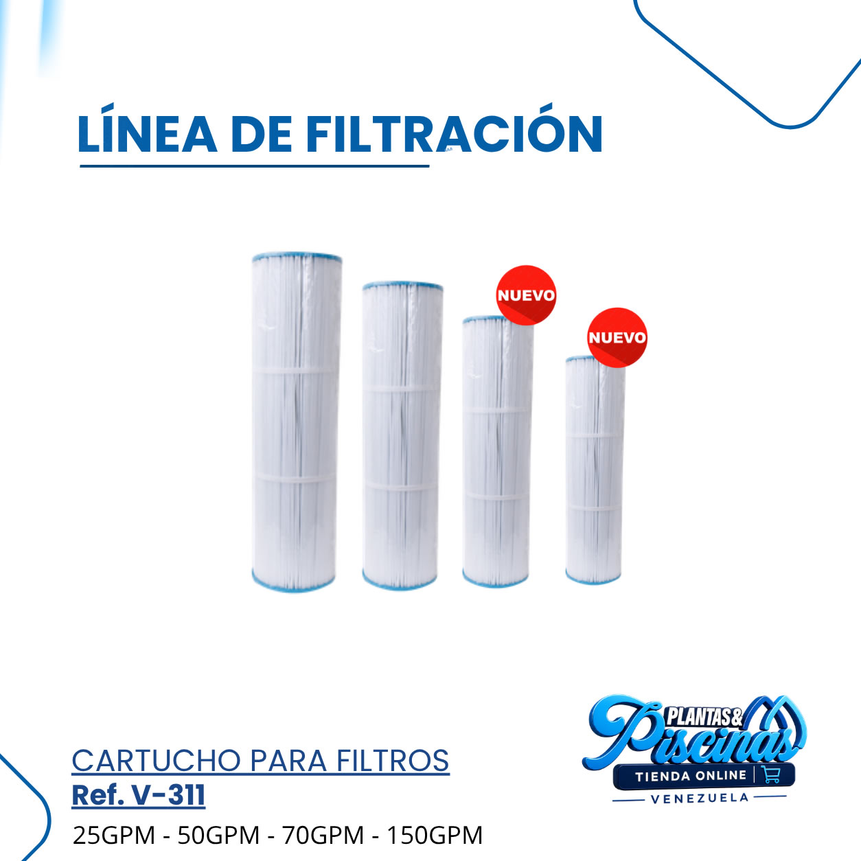 Cartucho para Filtros V-311