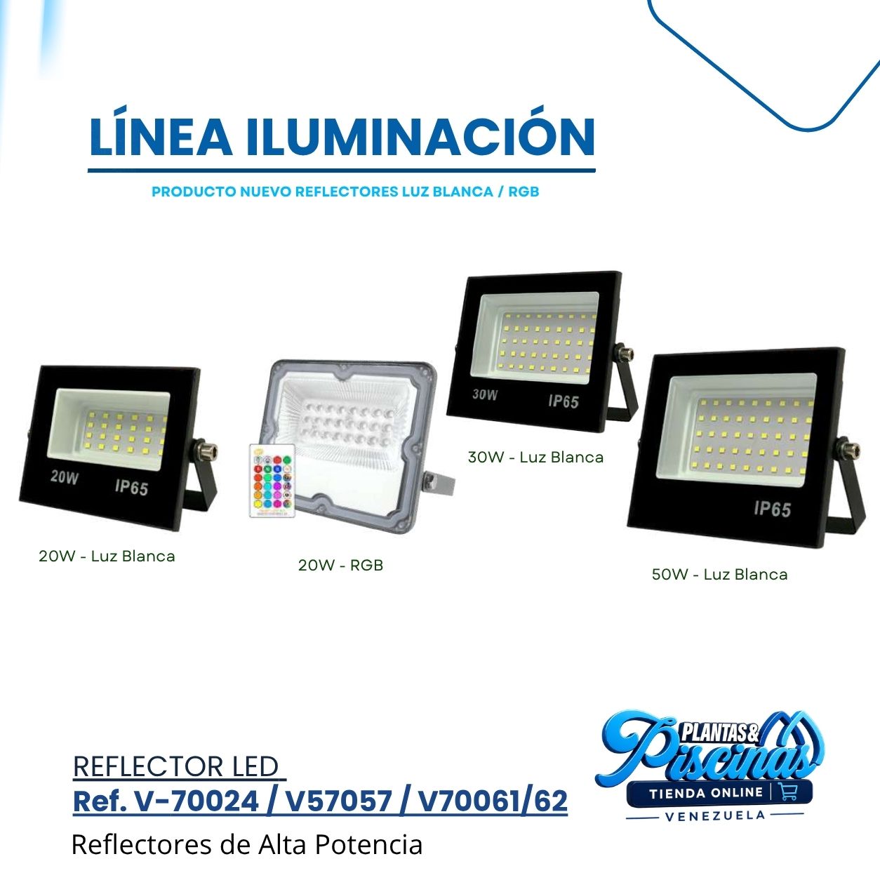 Reflector Led V-70024 V-57057 V-70061 V-70062