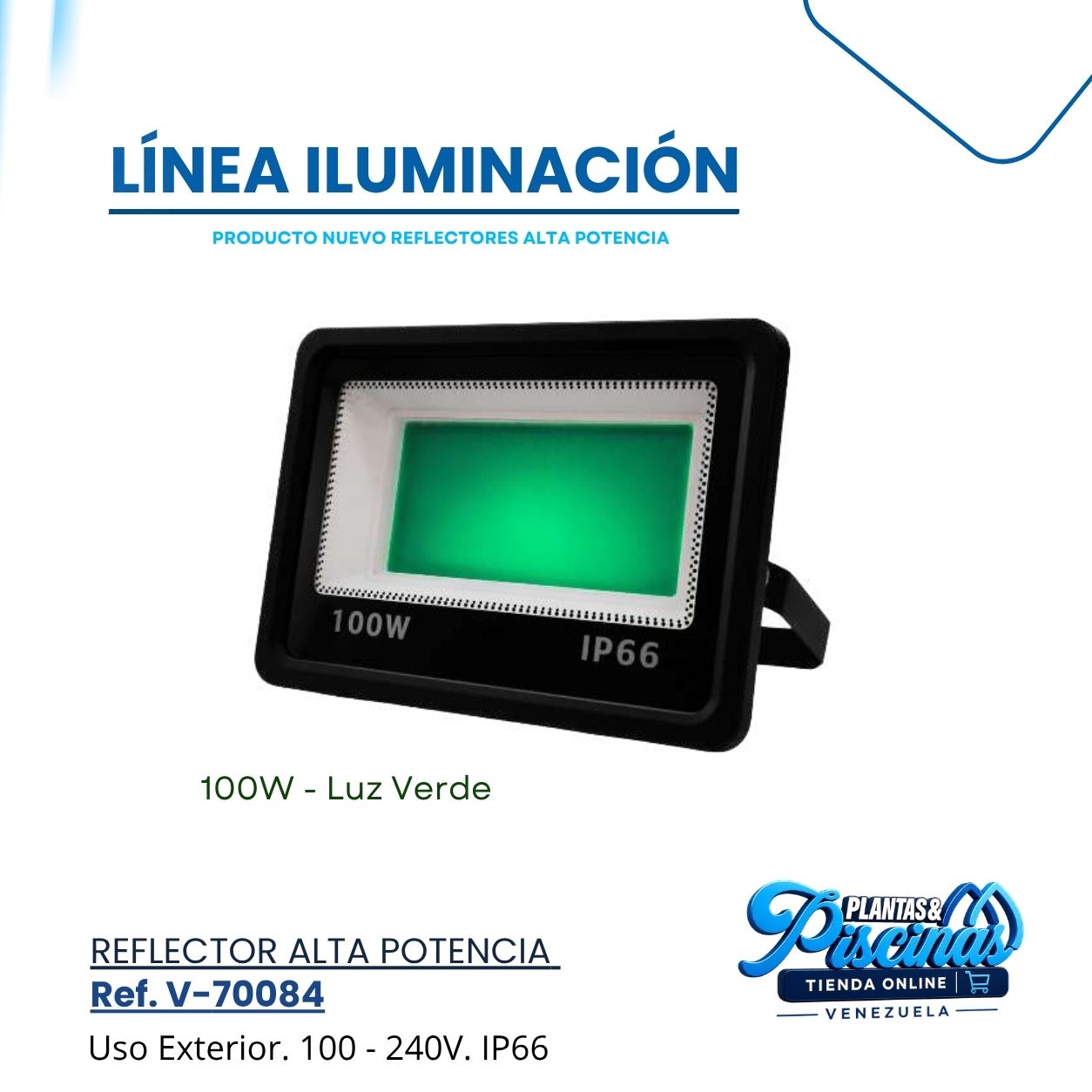 Reflector Alta Potencia V-70084