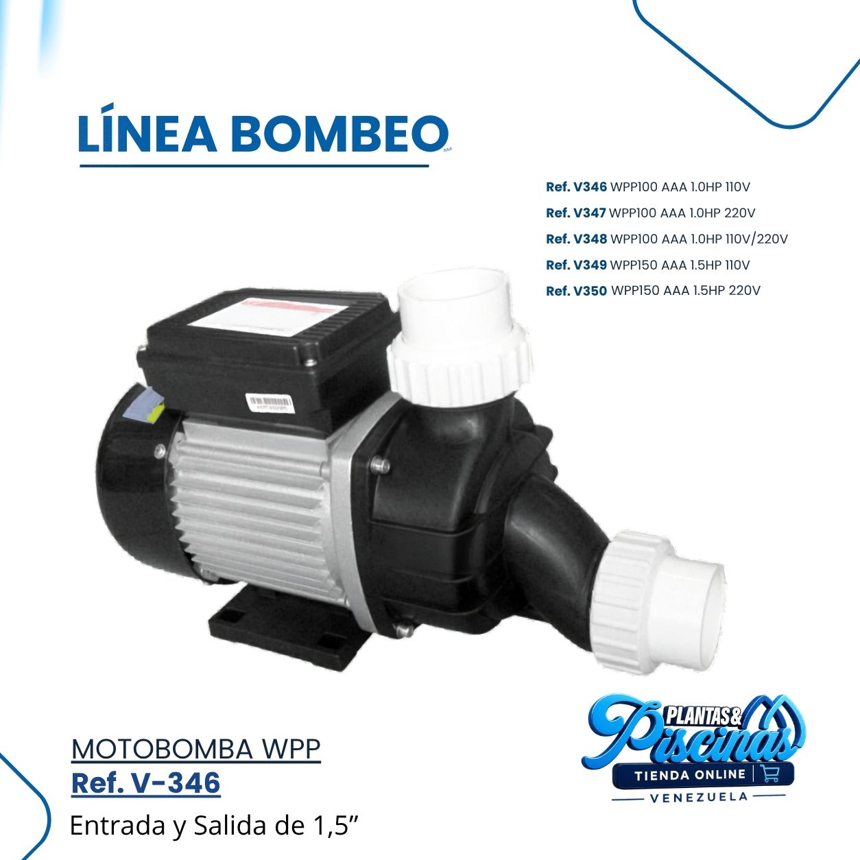 Motobomba WPP V-346